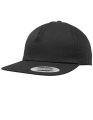 Snapback Cap FLEXFIT Unstructured 5-Panel Zwart